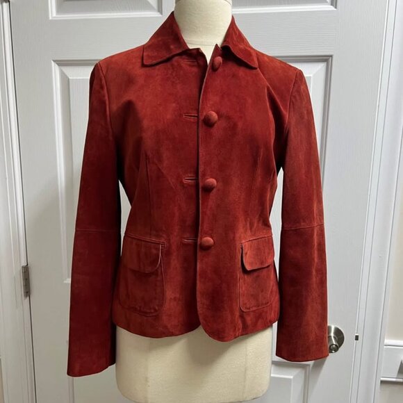 Ann Taylor Jackets & Blazers - Women’s Ann Taylor suede jacket size s